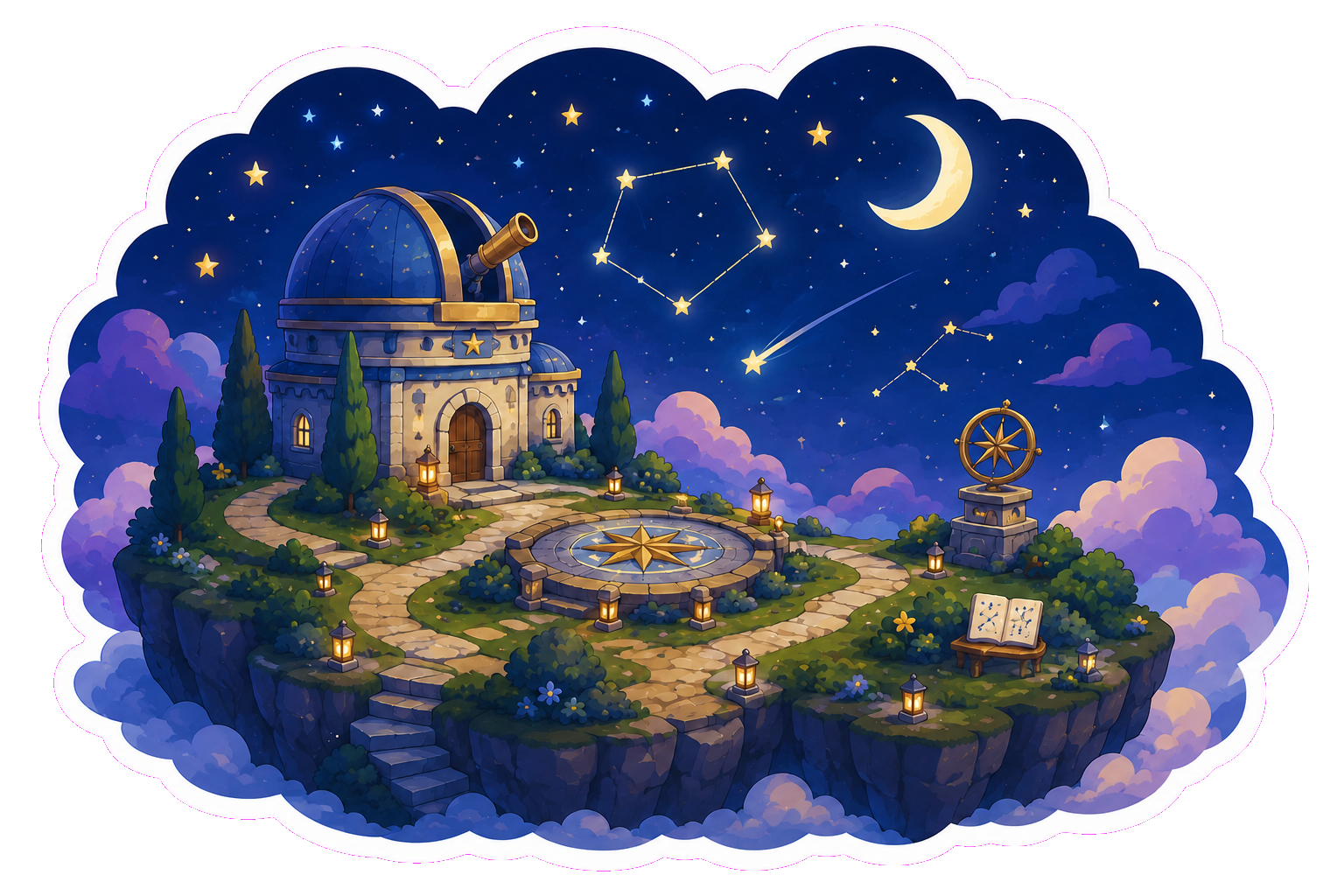 A star-filled Lumira exploration world